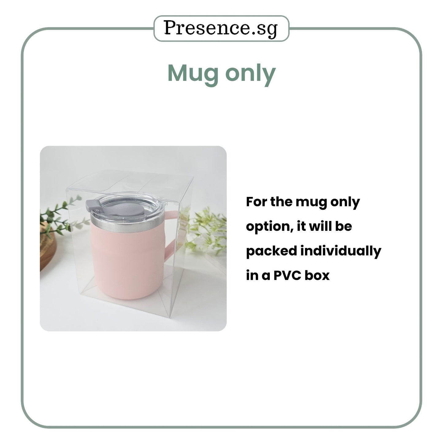 Personalised Christmas Coffee Mug Gift Set  (Dual Side Printing)