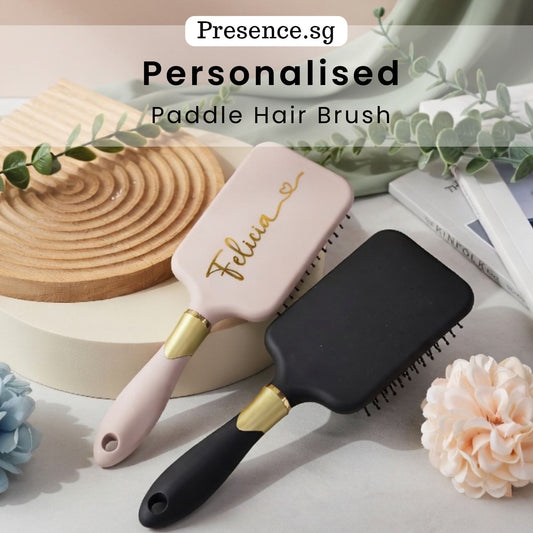 Personalized Massage Paddle Hair Brush