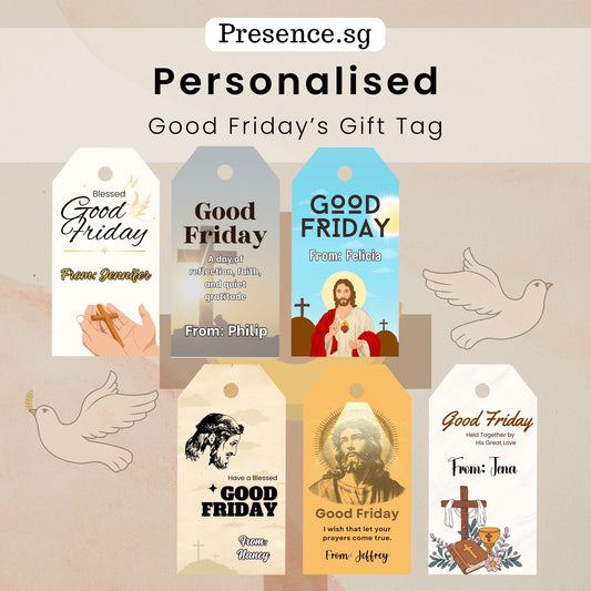 Customised Good Friday‘s Gift Tags – 6 Designs