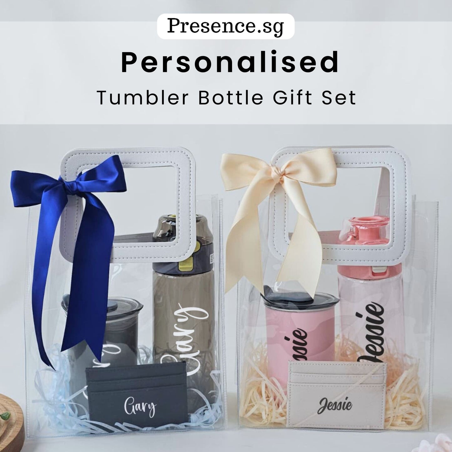 Personalised Gift Set with Egg Tumbler and Tritan Bottle