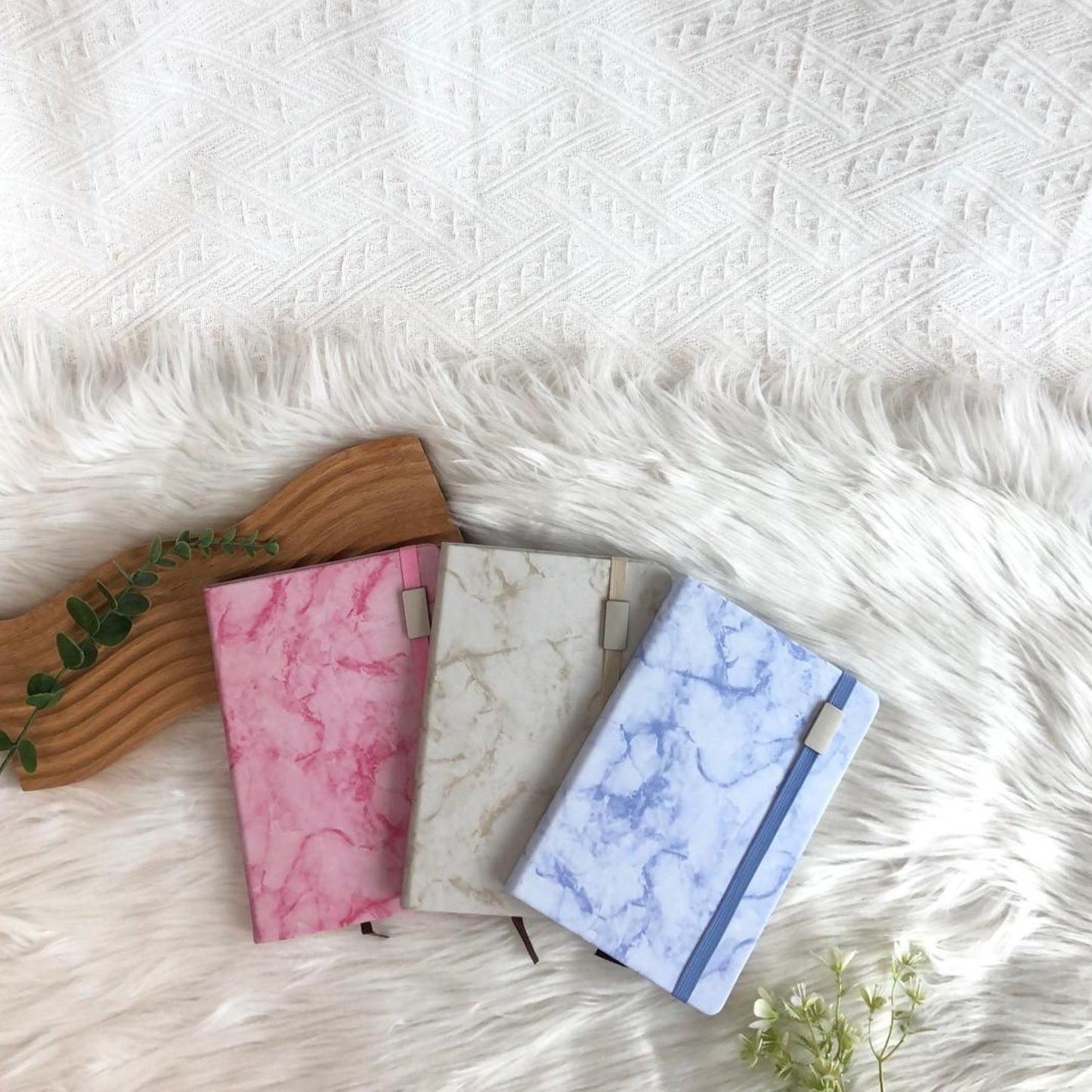 Personalised Marble Notebook A5
