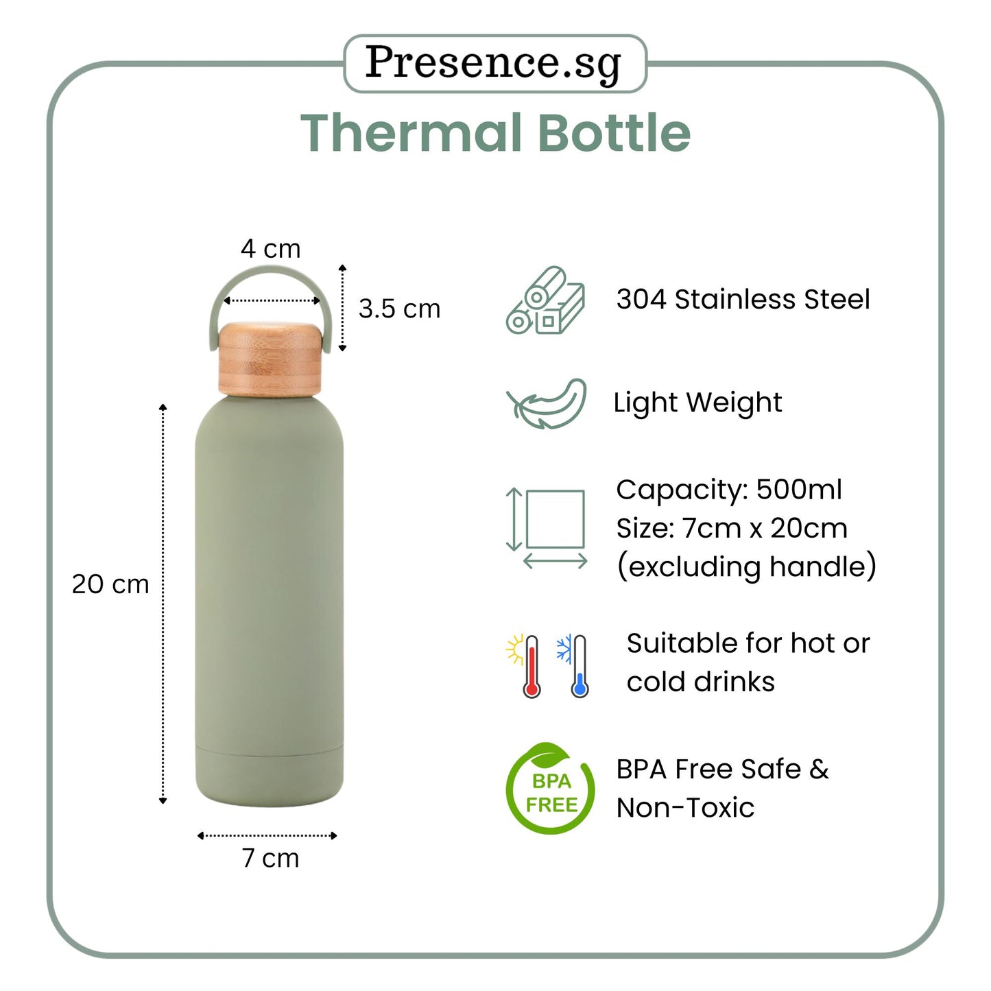 Personalized Thermal Bottle 500ml
