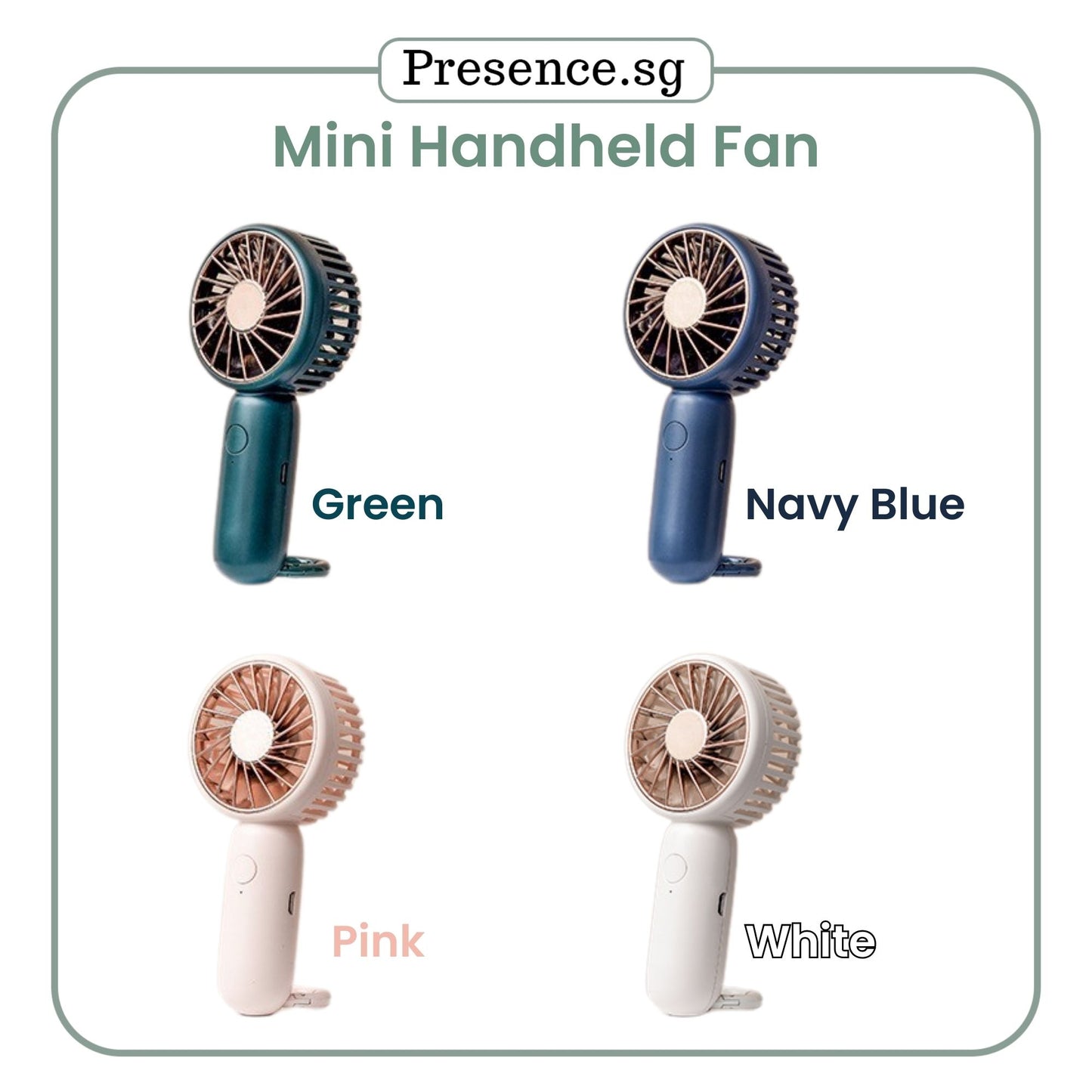 Personalized Handheld Mini Fan