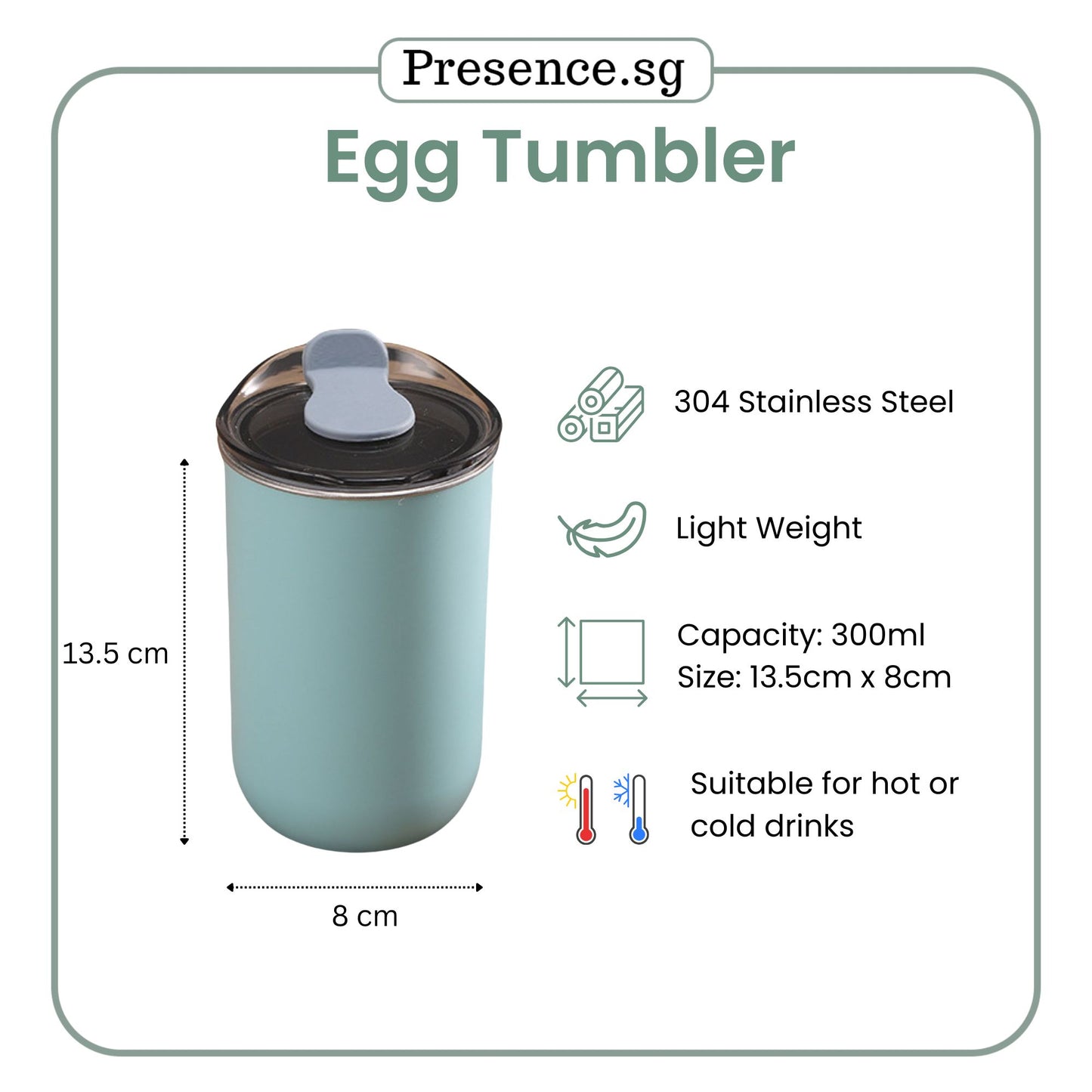 Personalised 300ml Egg Tumbler & Treats Gift Set (Set A)