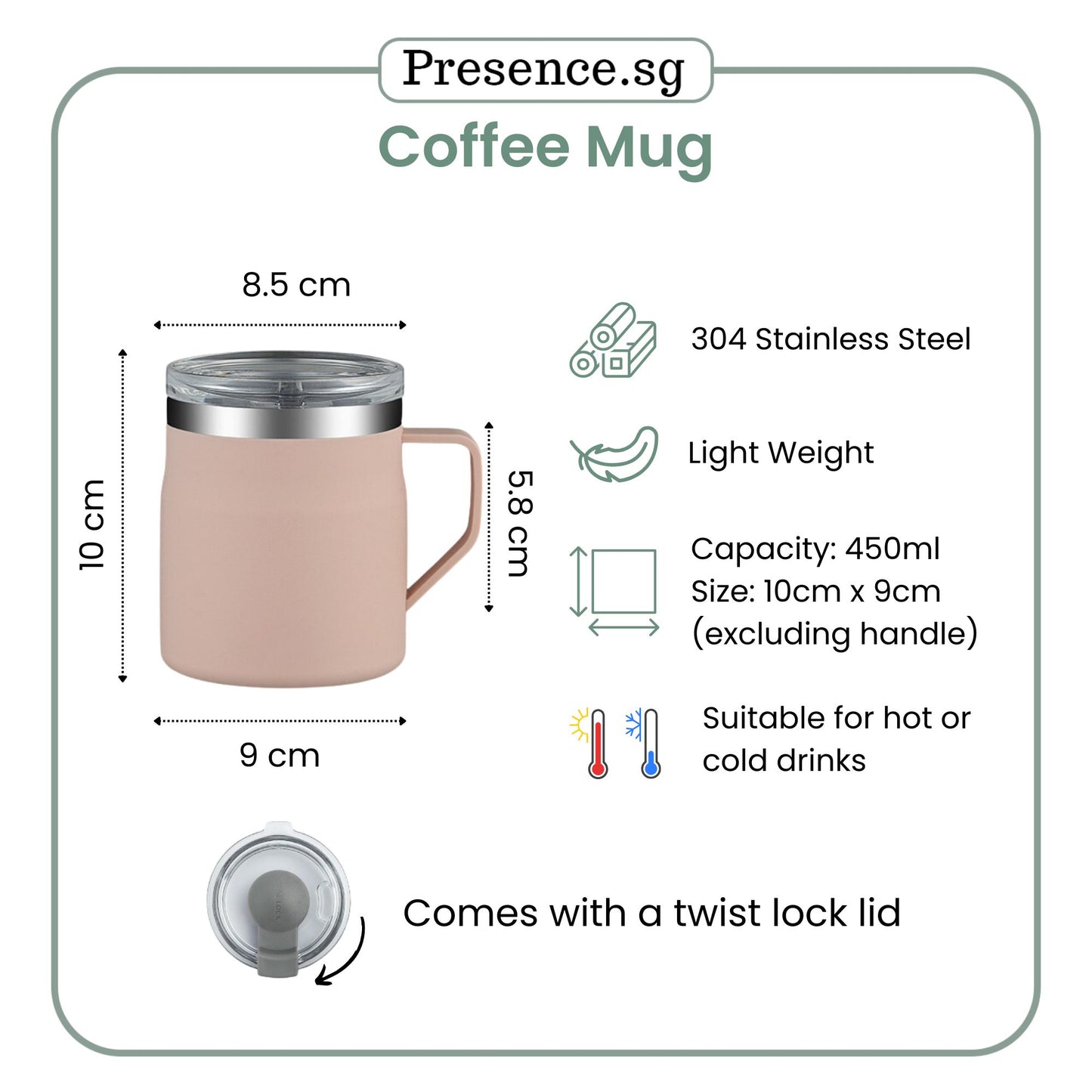 Personalised Teachers' Day Coffee Mug 450ml Gift Set