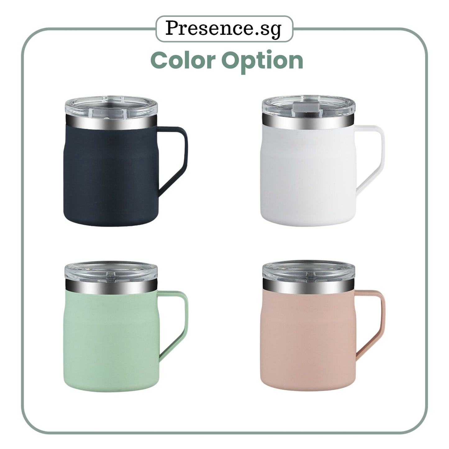 Personalized 450ml Coffee Mug & Treats Gift Set (Set D)