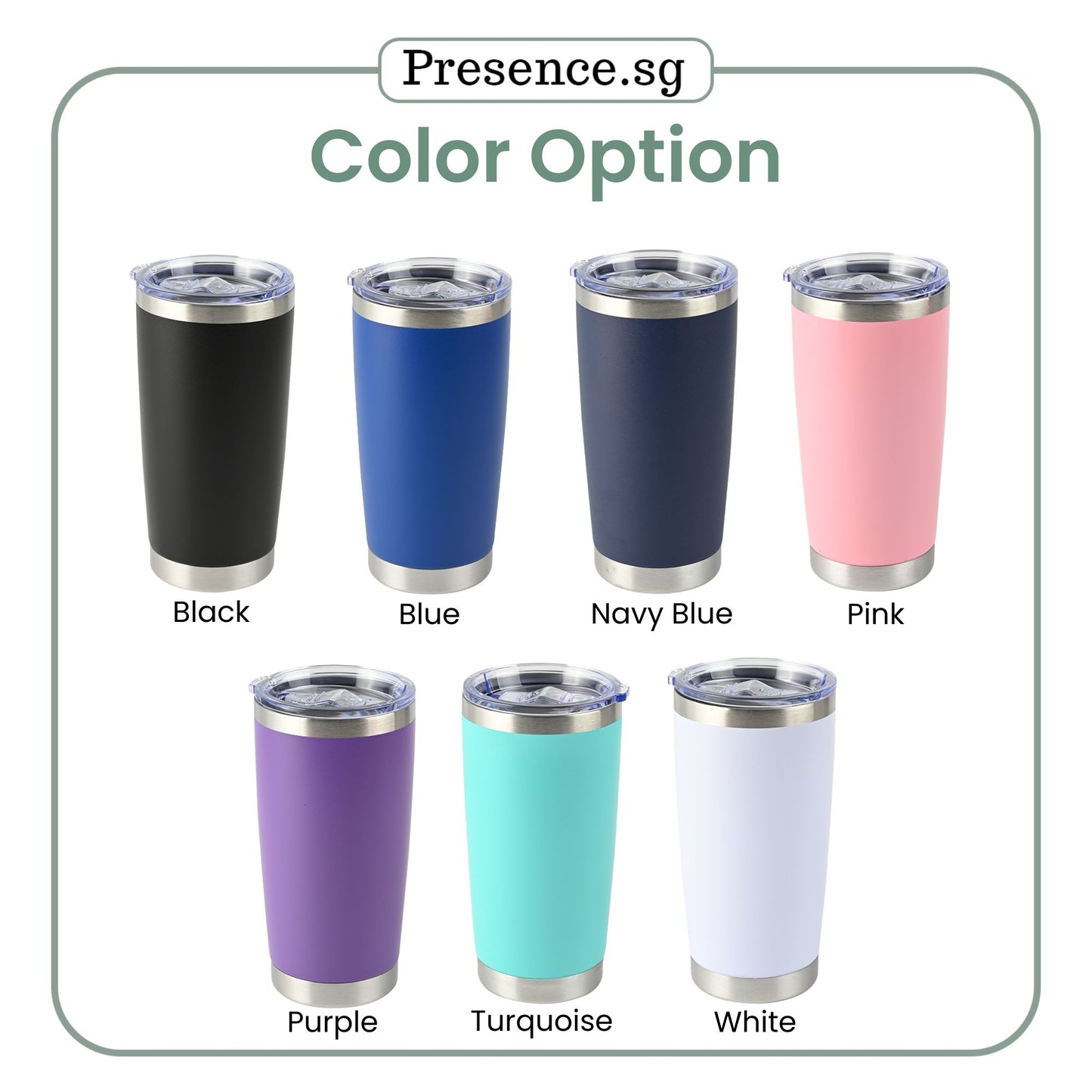 Personalised 600ml Coffee Tumbler & Treats Gift Set (Set B)