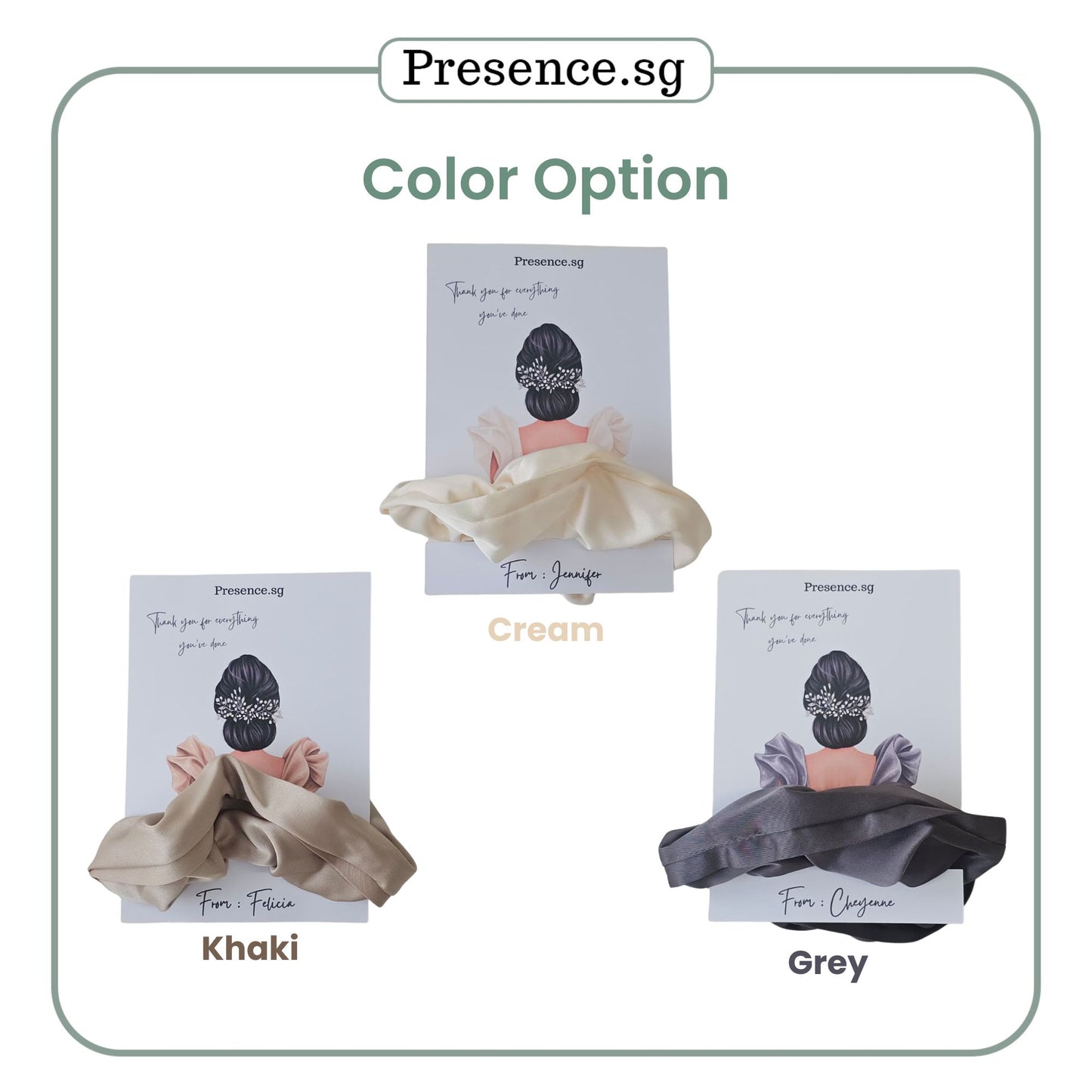Personalised Scrunchie Gift Pack