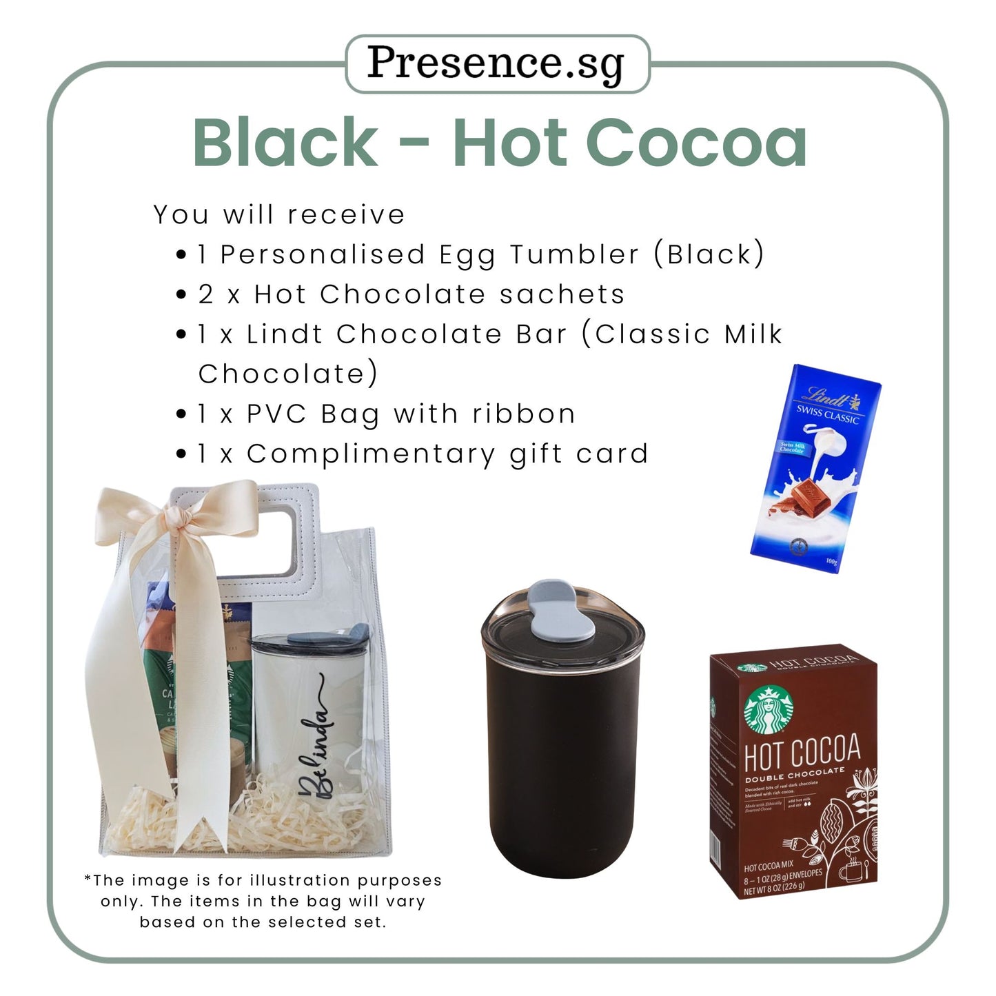 Personalised 300ml Egg Tumbler & Treats Gift Set (Set D)
