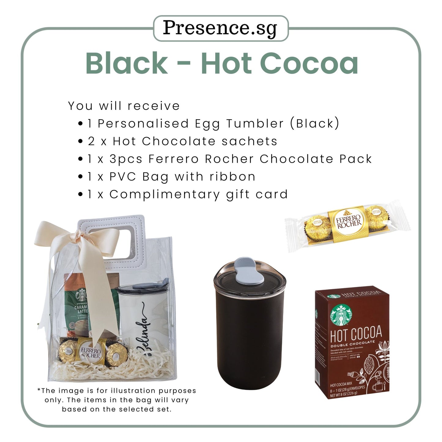Personalised 300ml Egg Tumbler & Treats Gift Set (Set C)
