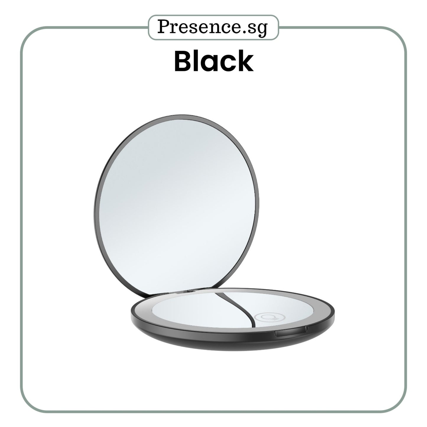 Personalised Compact Mirror with LED