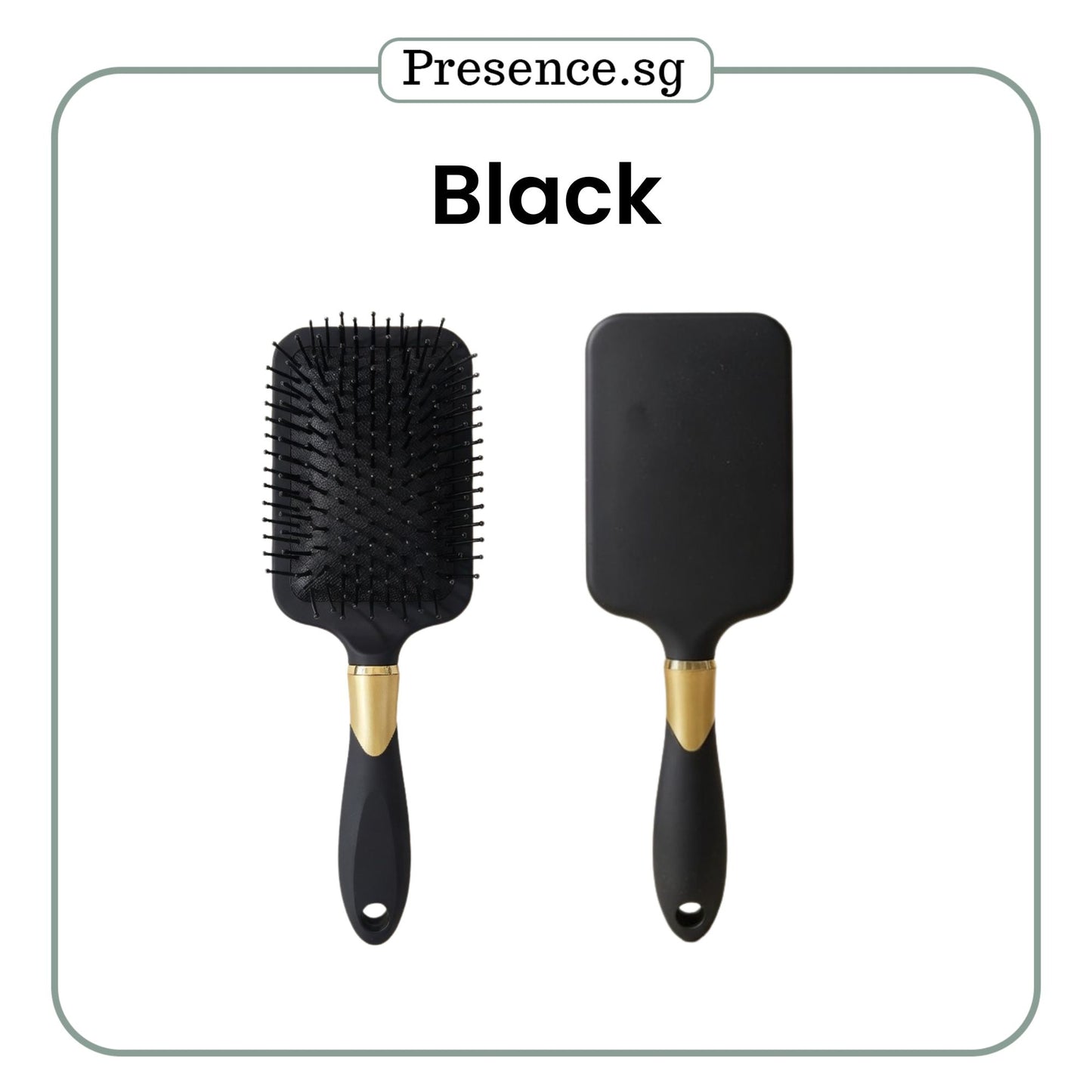 Personalized Massage Paddle Hair Brush