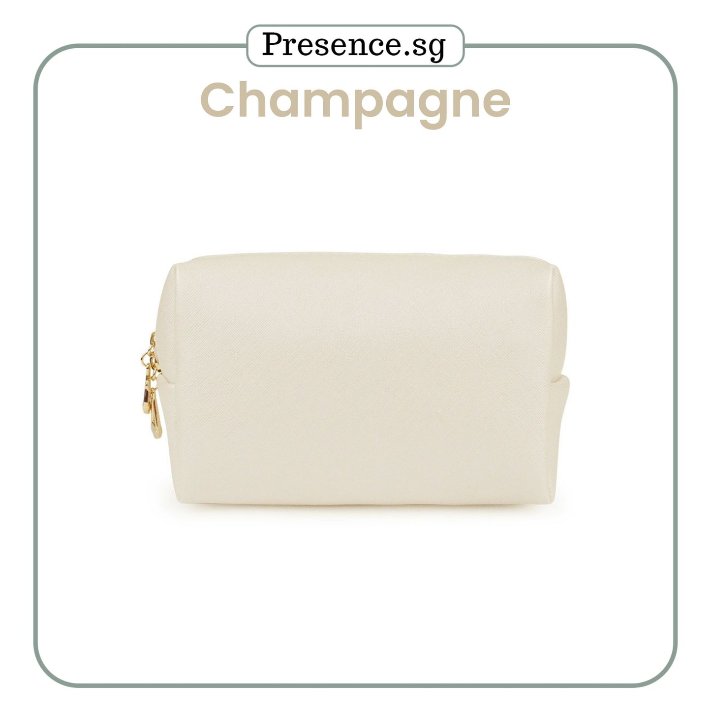 Personalised Saffiano Leather Pouch