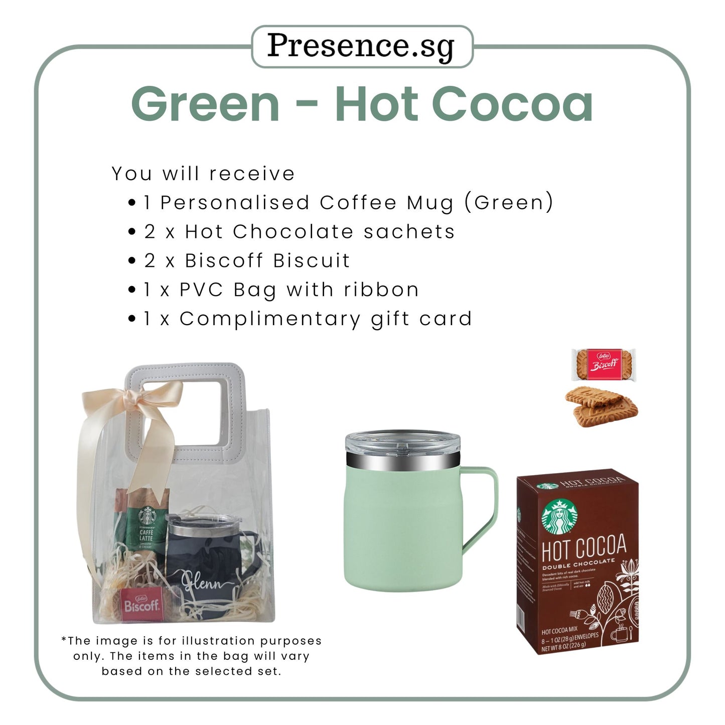 Personalised 450ml Coffee Mug & Treats Gift Set (Set A)