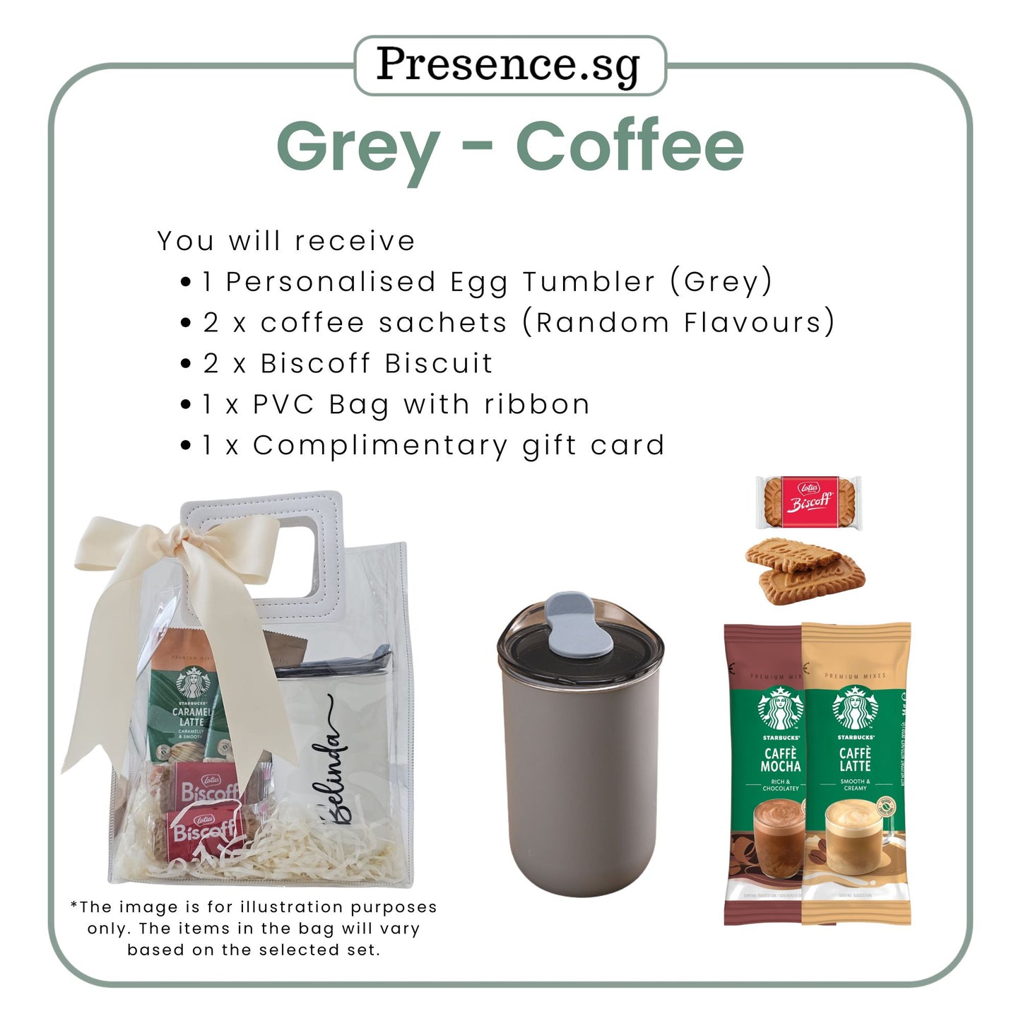 Personalised 300ml Egg Tumbler & Treats Gift Set (Set A)