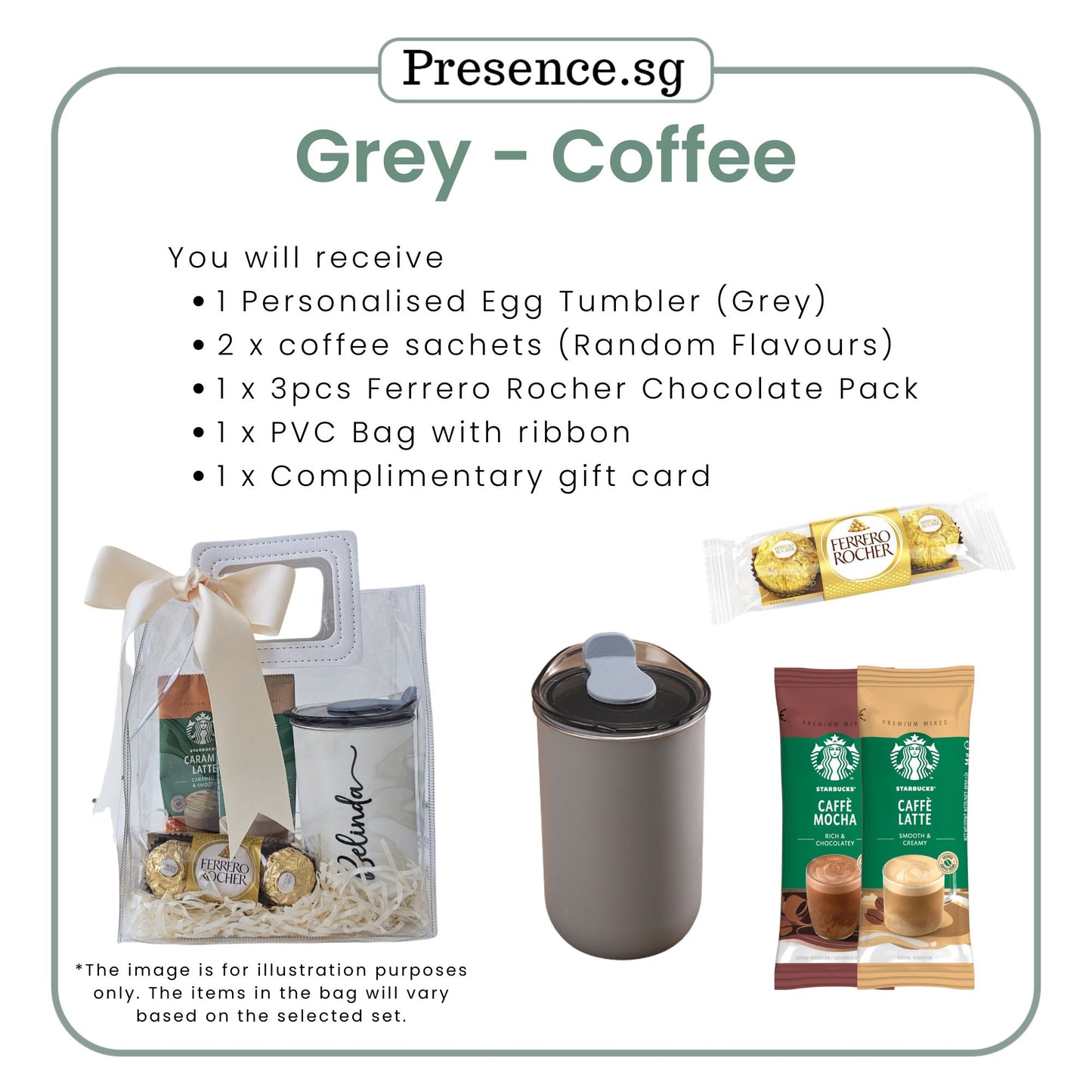 Personalised 300ml Egg Tumbler & Treats Gift Set (Set C)