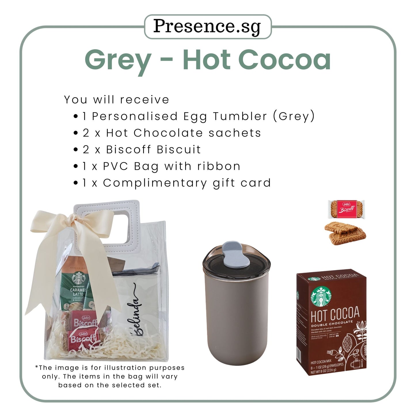 Personalised 300ml Egg Tumbler & Treats Gift Set (Set A)
