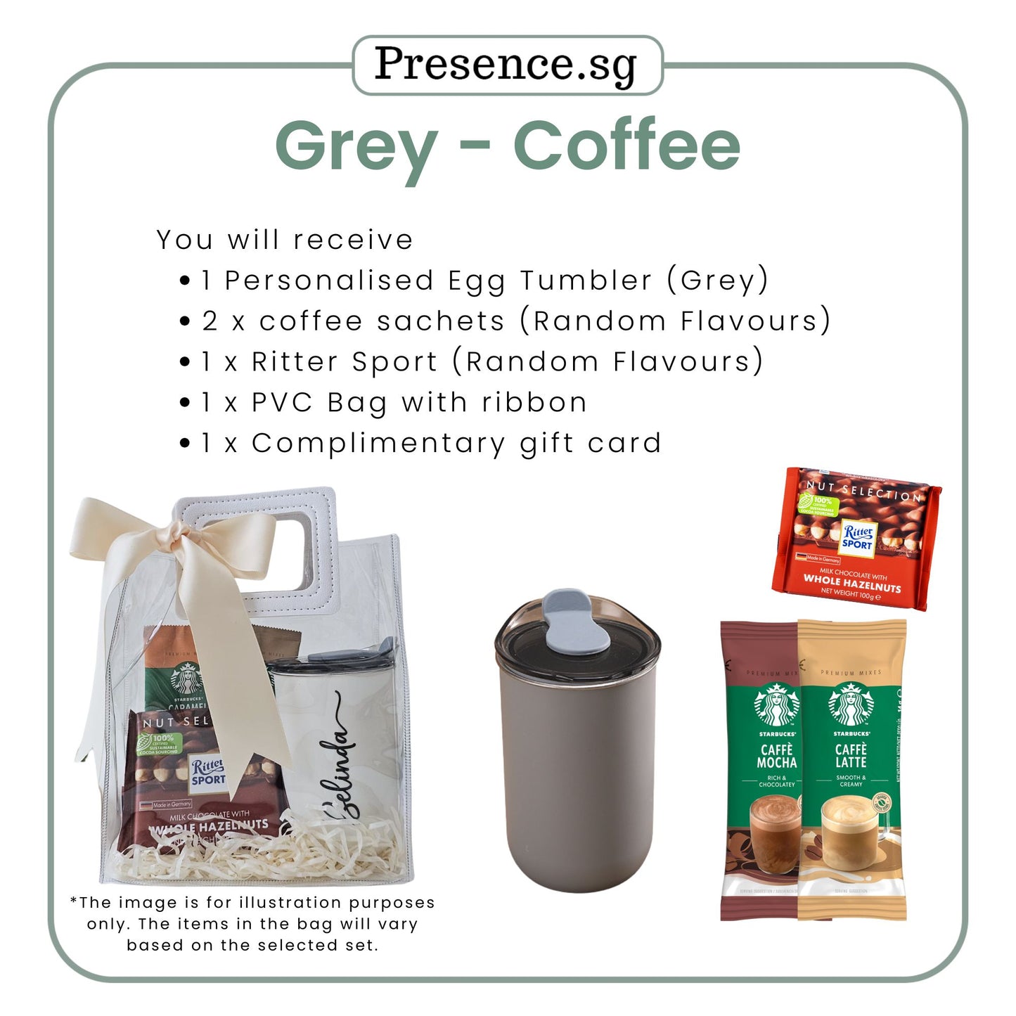 Personalised 300ml Egg Tumbler & Treats Gift Set (Set B)