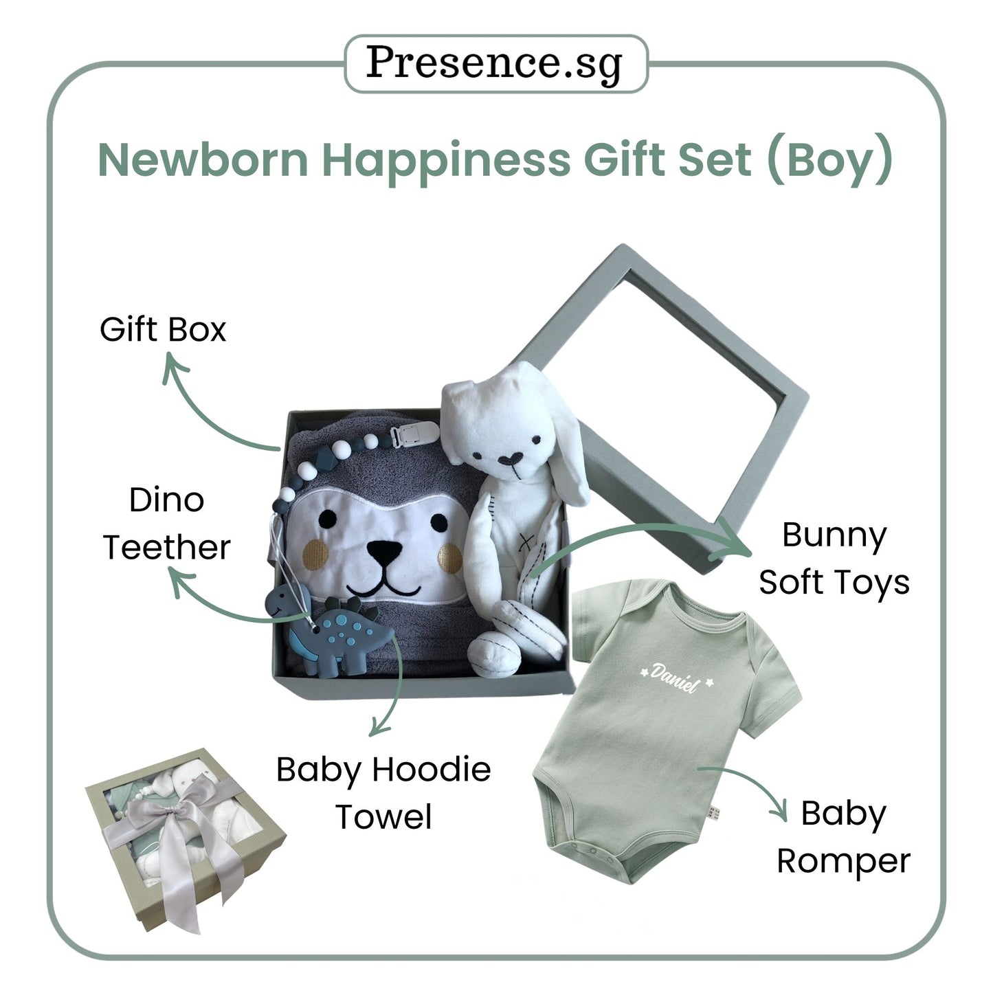 Newborn Baby Gift Set (Happiness Set)