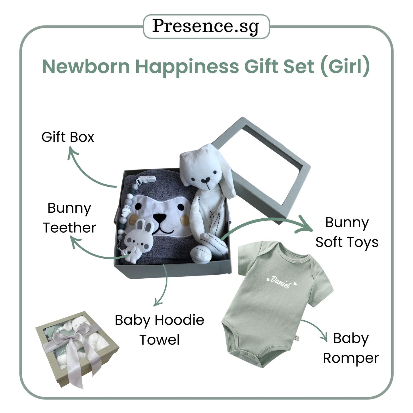 Newborn Baby Gift Set (Happiness Set)