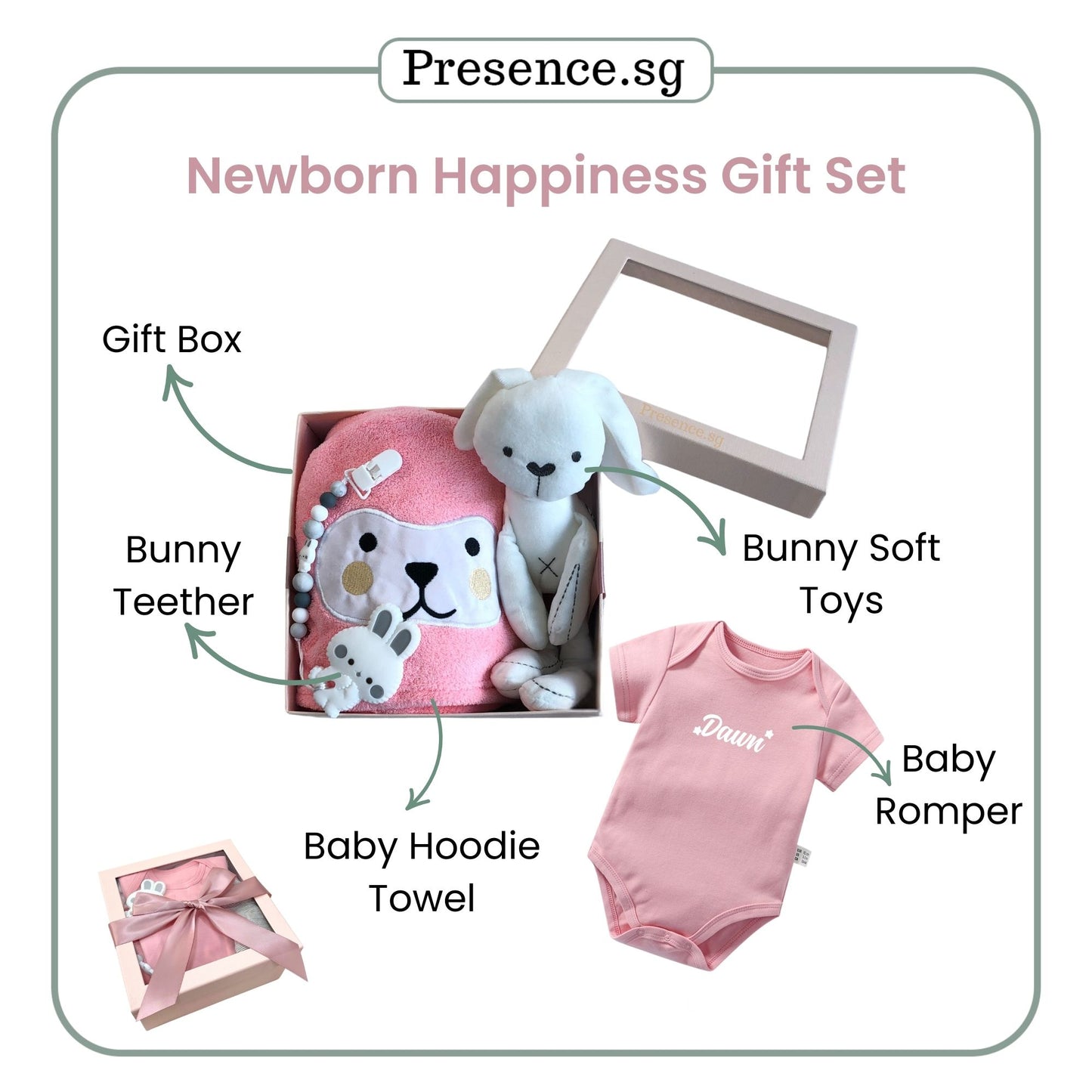 Newborn Baby Gift Set (Happiness Set)