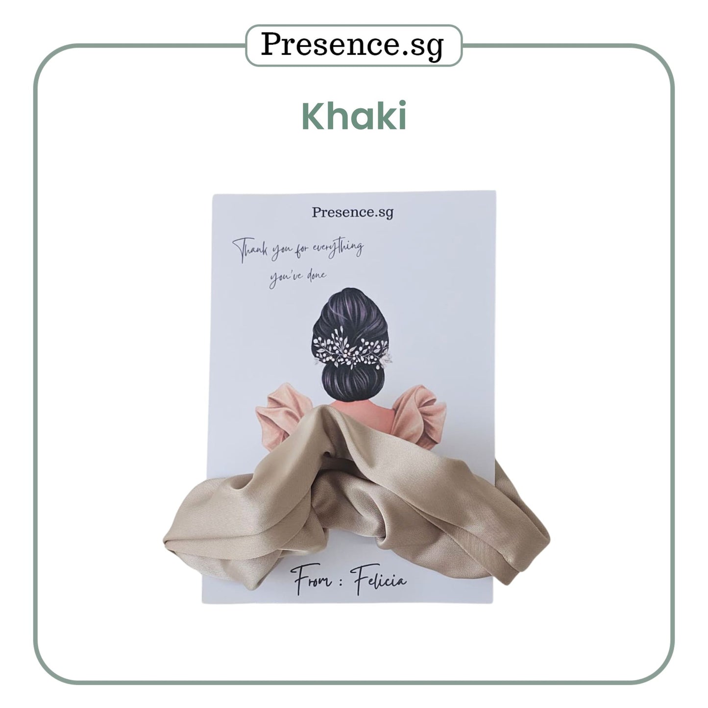 Personalised Scrunchie Gift Pack