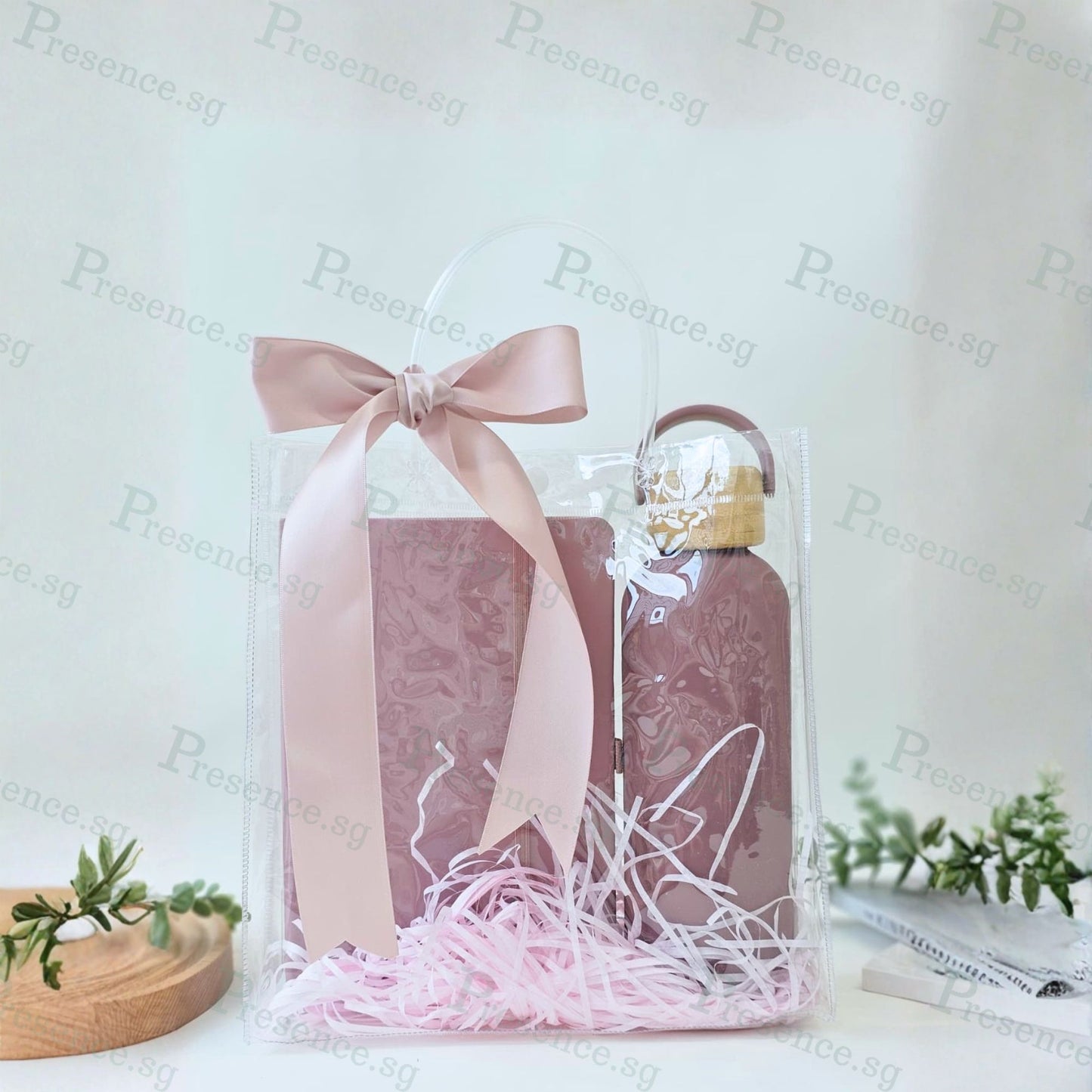 Personalised Notebook and Thermal Bottle Gift Set