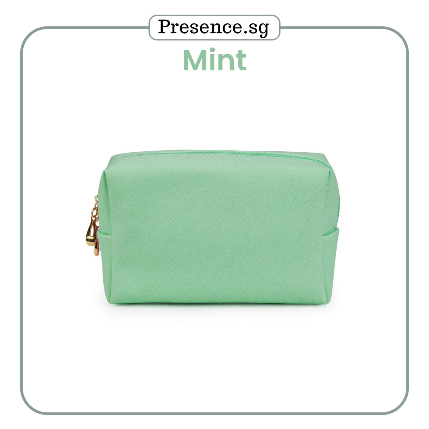 Personalised Saffiano Leather Pouch
