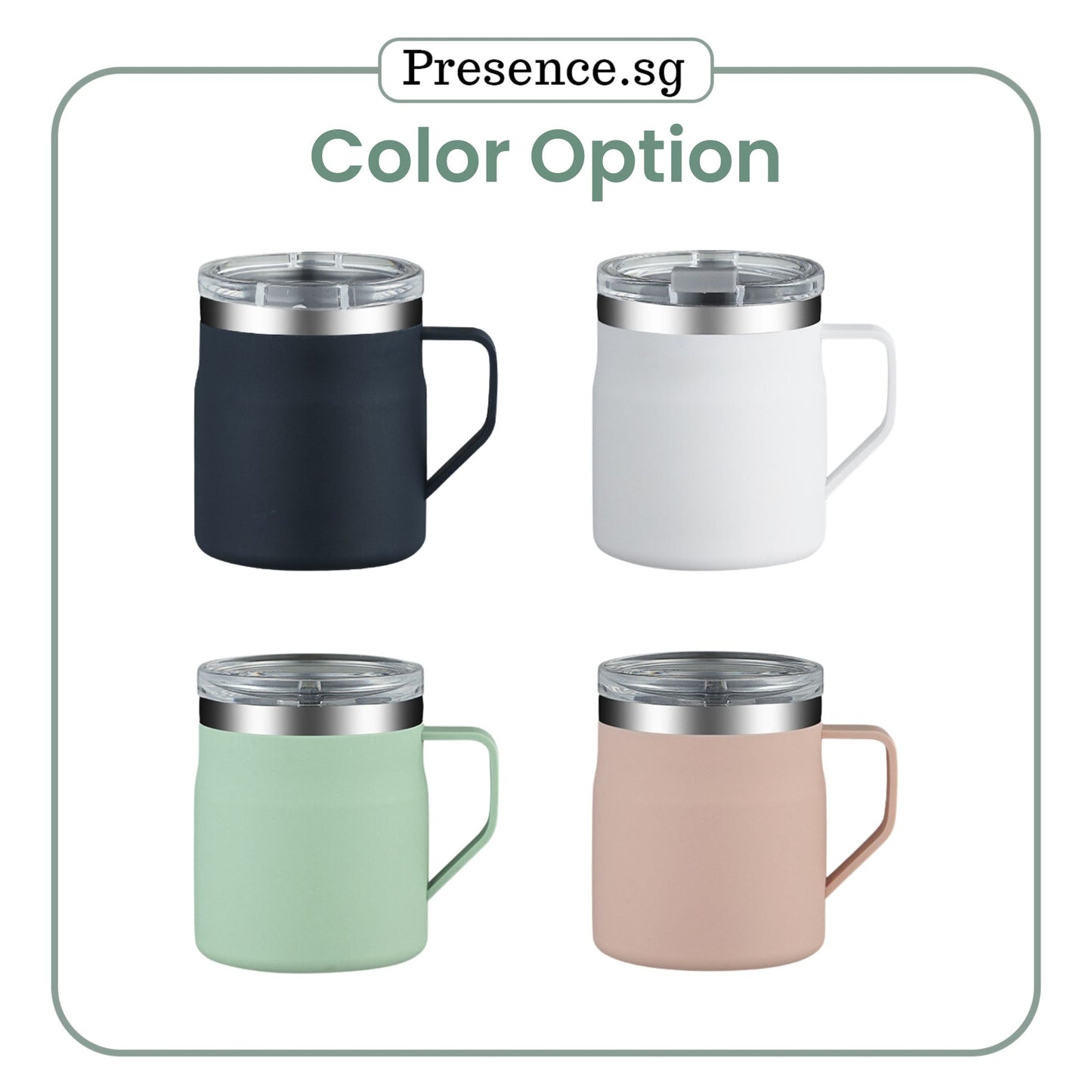 Personalised Christmas Coffee Mug Gift Set  (Dual Side Printing)