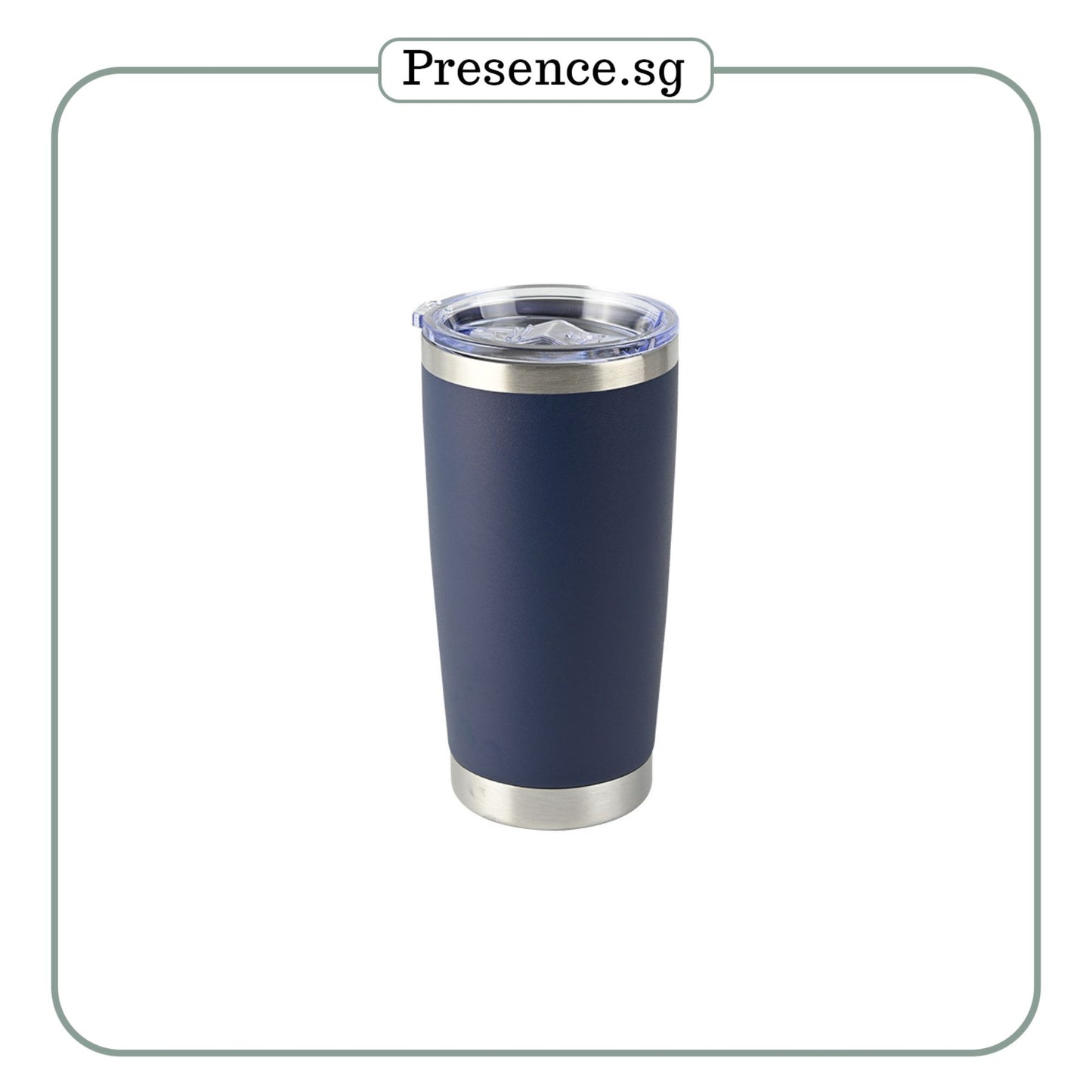 Personalised Coffee Tumbler Magnum Mug 600ml with monogram