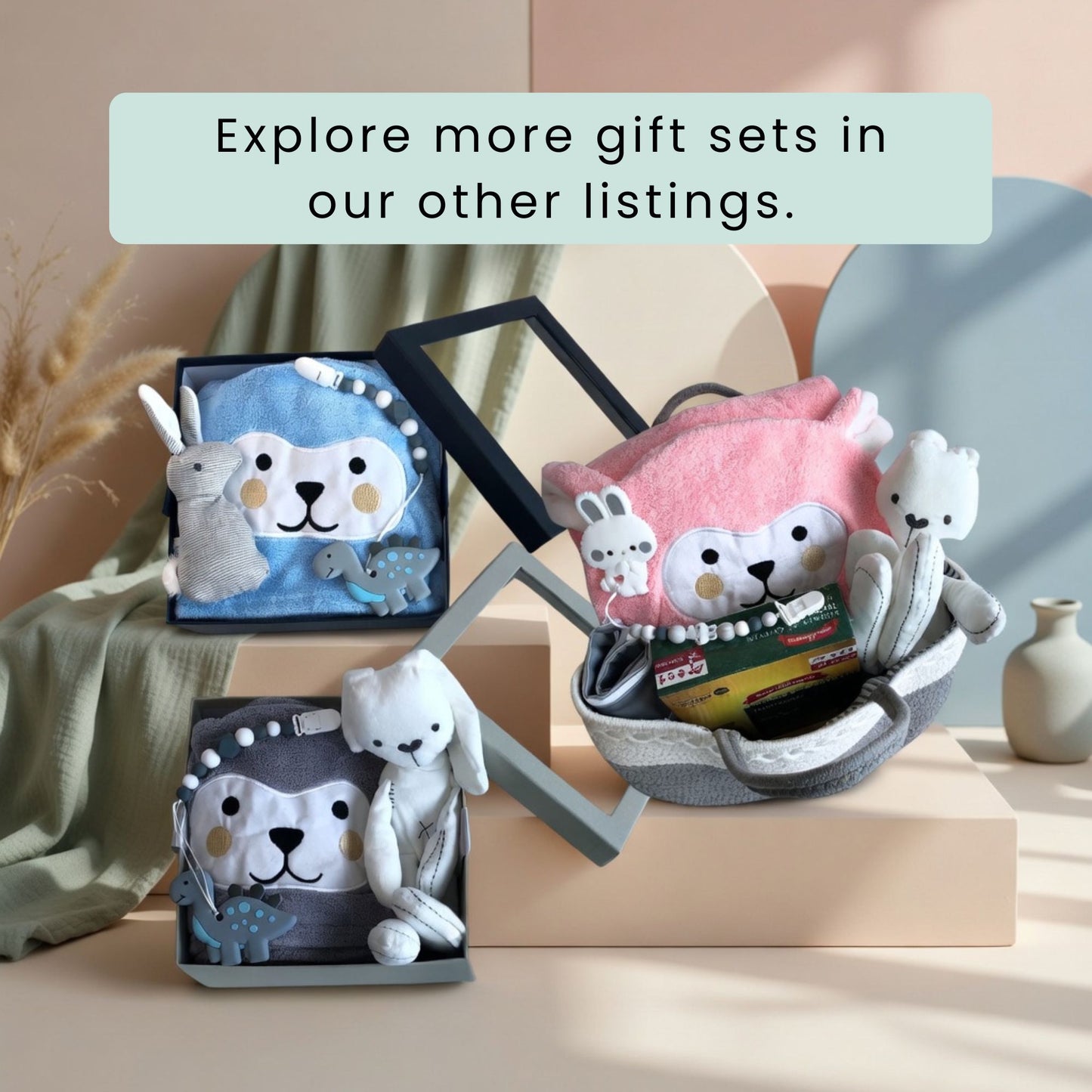 Newborn Baby Gift Set (Happiness Set with Chicken Essence)