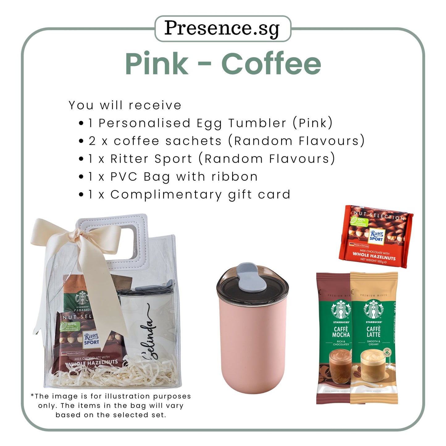Personalised 300ml Egg Tumbler & Treats Gift Set (Set B)