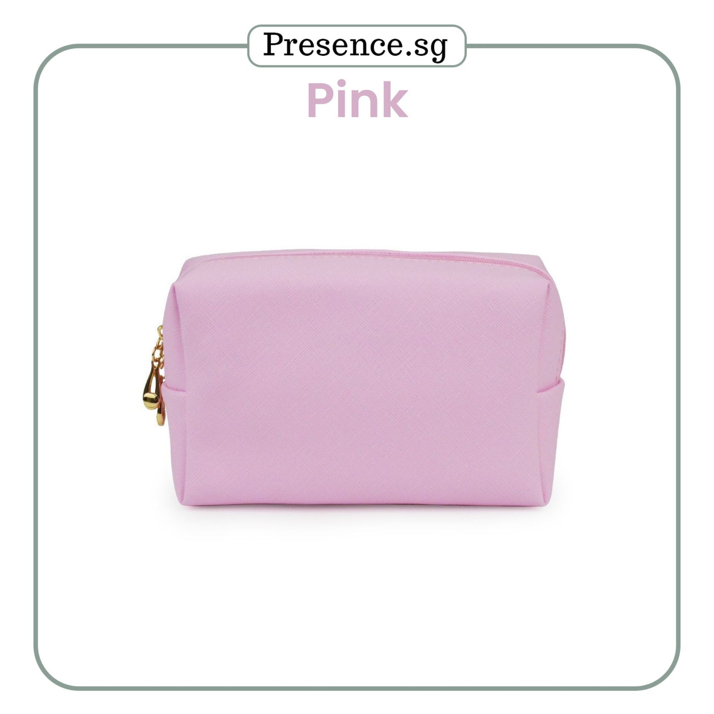 Personalised Saffiano Leather Pouch