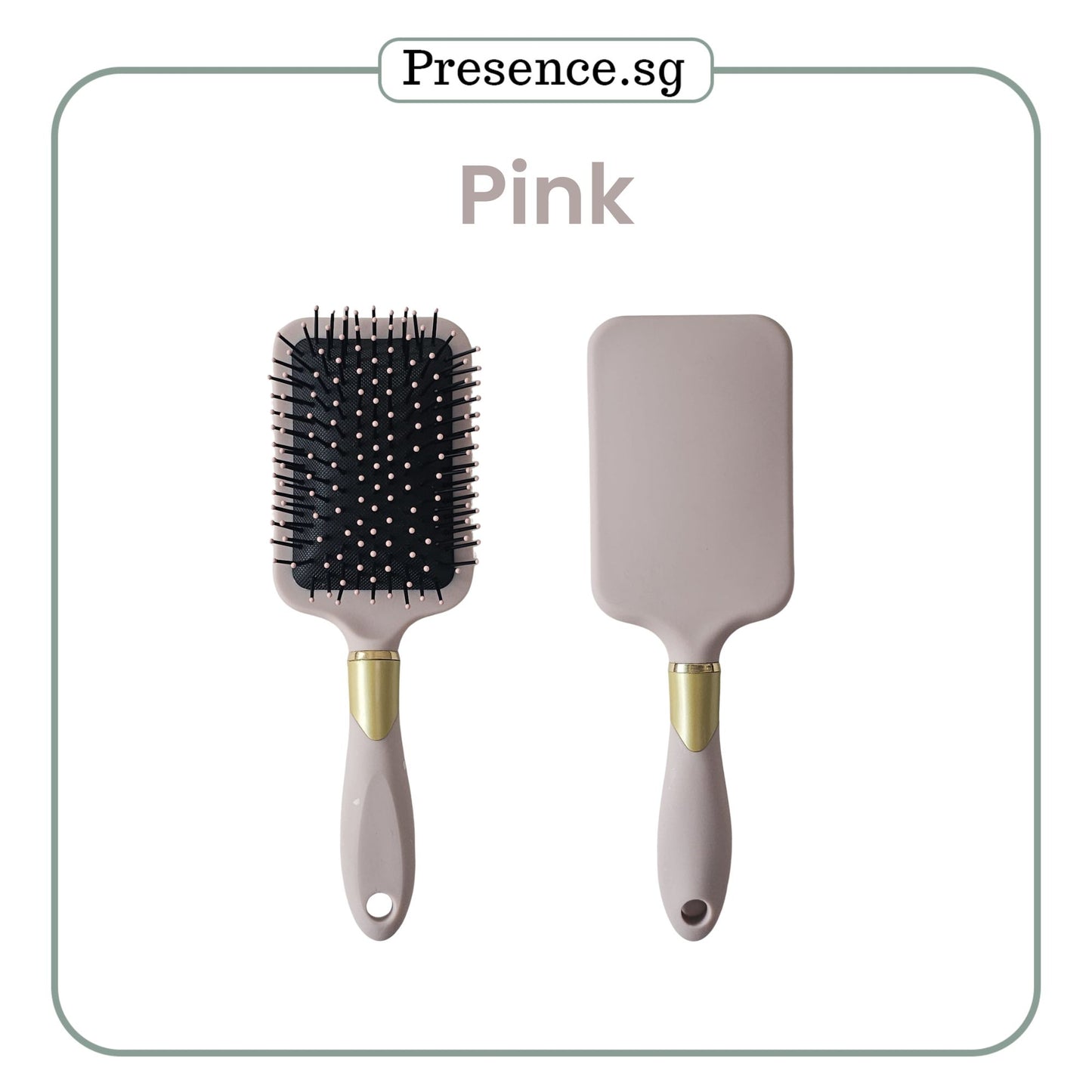 Personalized Massage Paddle Hair Brush
