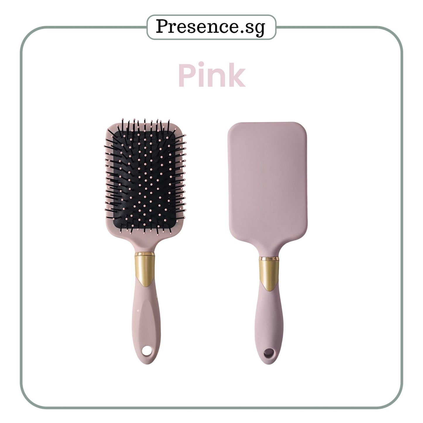 Personalized Massage Paddle Hair Brush