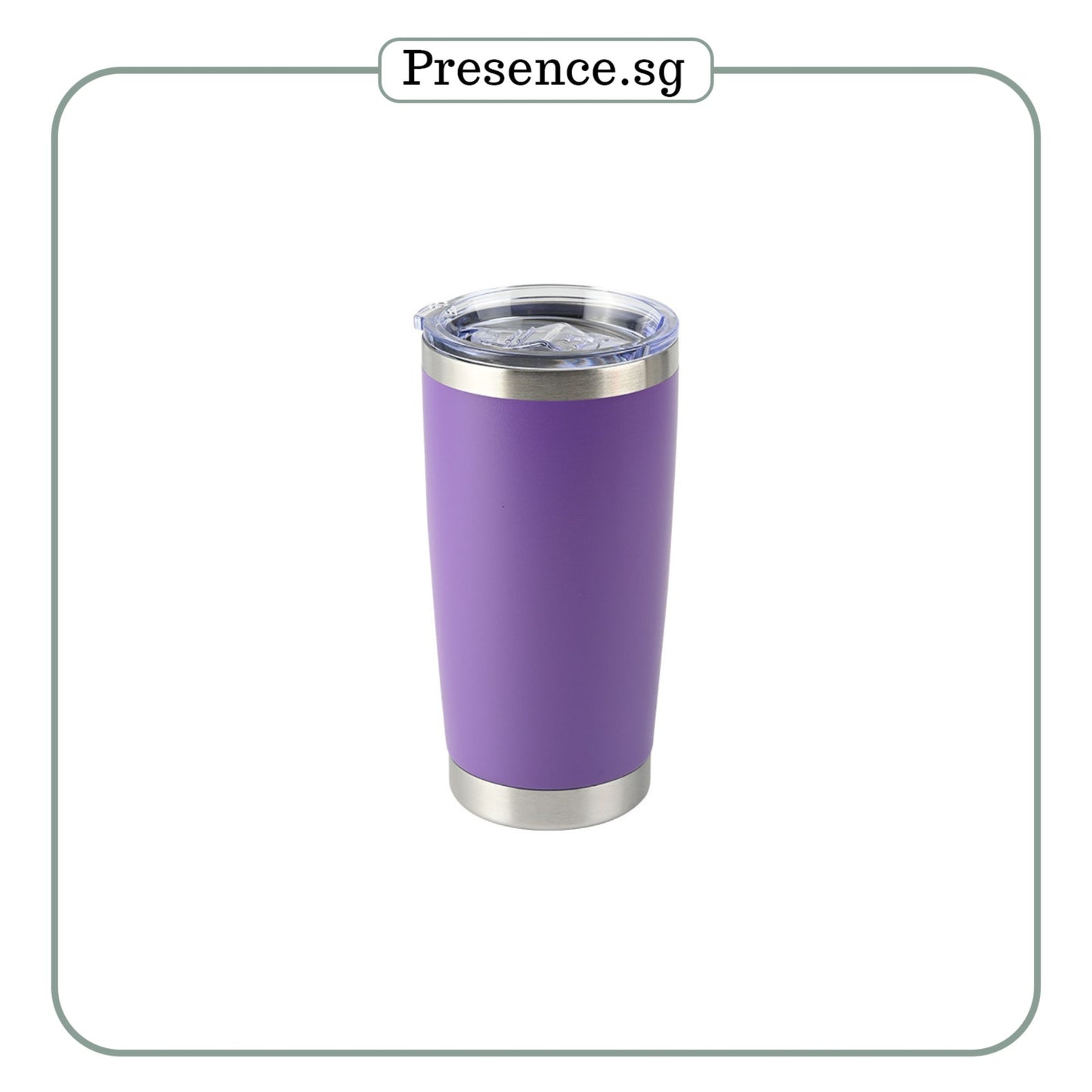 Personalised Christmas Coffee Tumbler Gift Set  (Dual Side Printing)