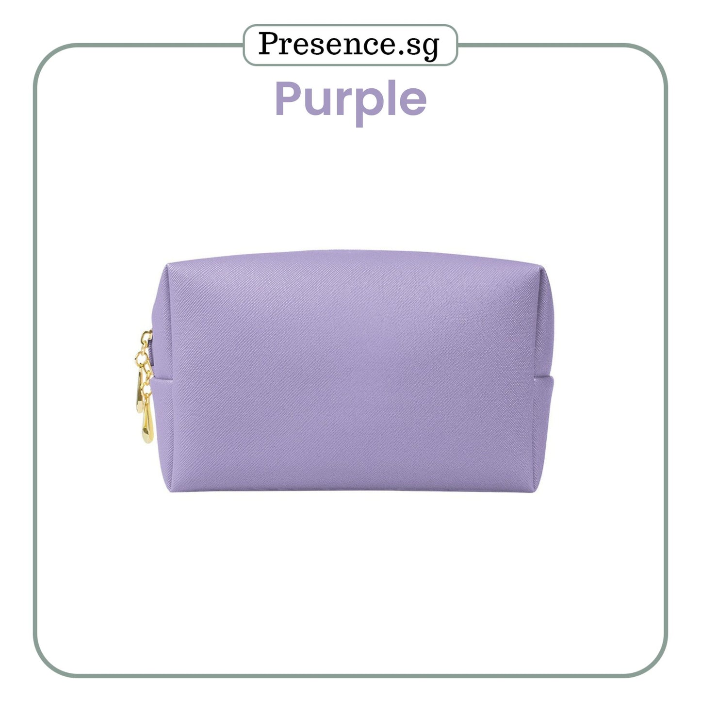 Personalised Saffiano Leather Pouch