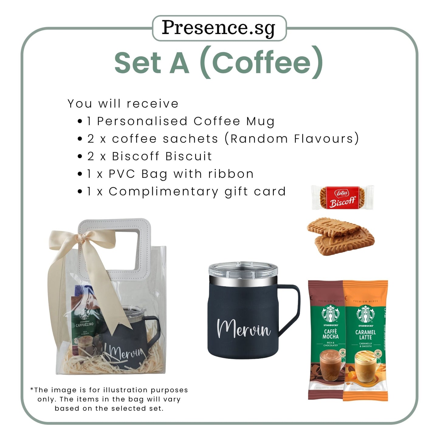 Personalised Tumbler Gift Set with Treats