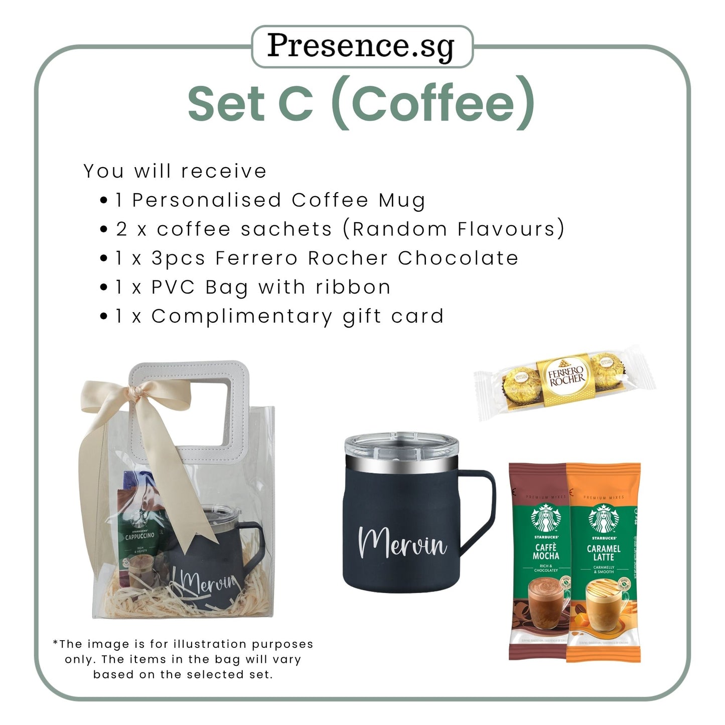 Personalised Tumbler Gift Set with Treats