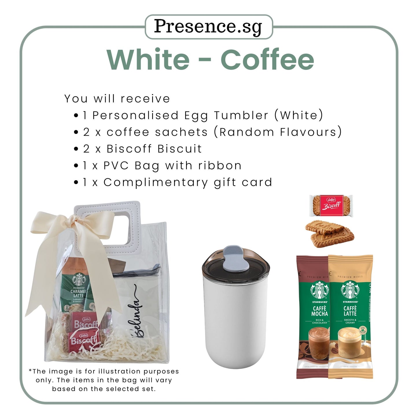 Personalised 300ml Egg Tumbler & Treats Gift Set (Set A)