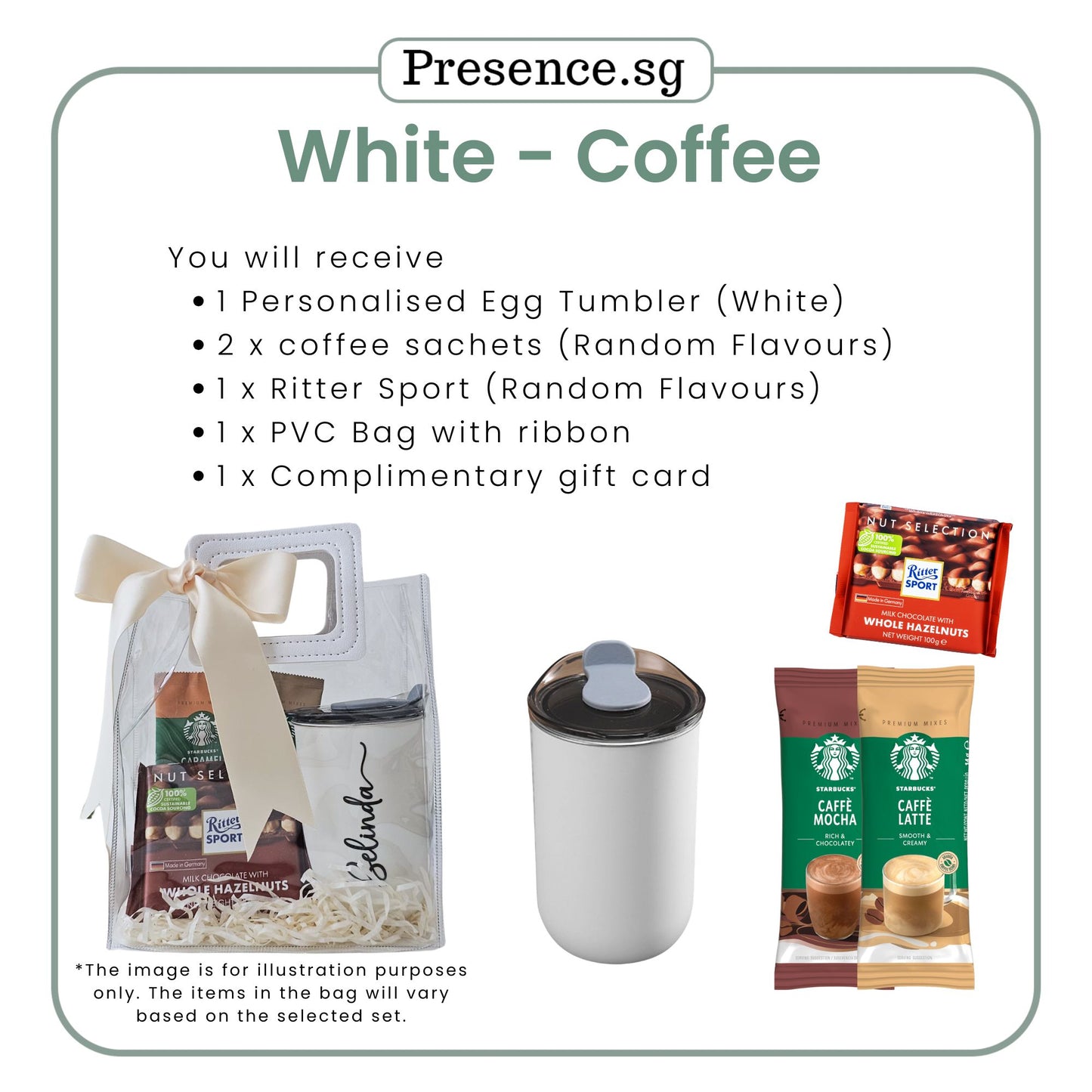Personalised 300ml Egg Tumbler & Treats Gift Set (Set B)