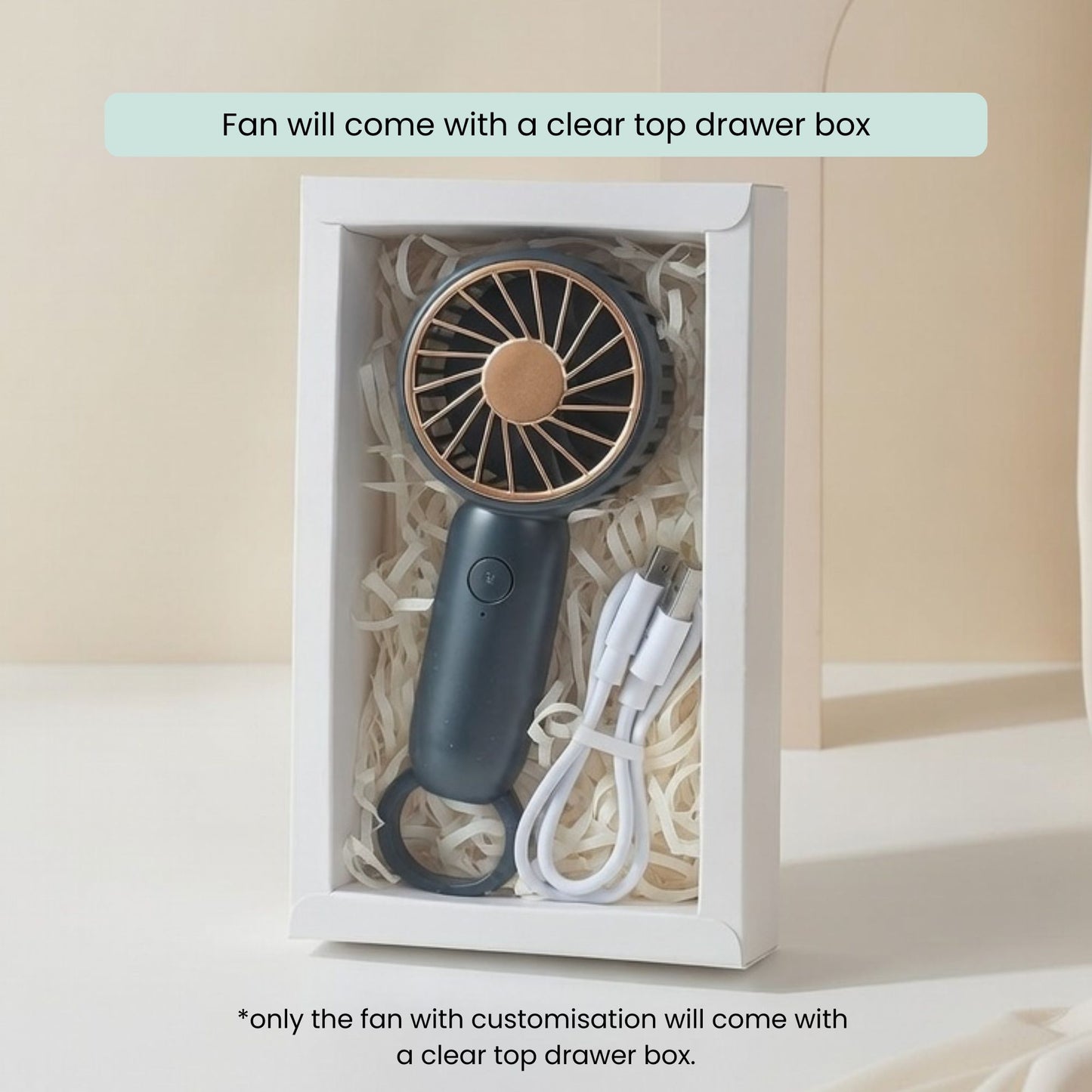 Personalized Handheld Mini Fan